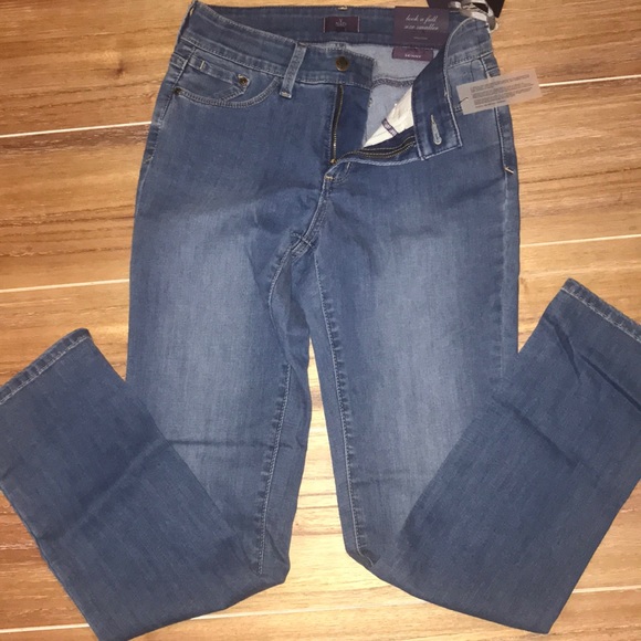 NYDJ Women’s Skinny Jeans Evansdale Wash Size 2 - Picture 7 of 8